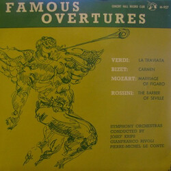 Georges Bizet / Wolfgang Amadeus Mozart / Giuseppe Verdi / Gioacchino Rossini Famous Overtures Vinyl LP USED