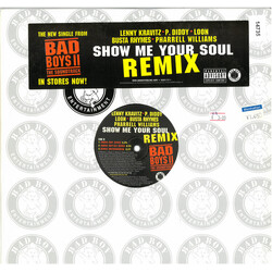 Lenny Kravitz / P. Diddy / Loon / Busta Rhymes / Pharrell Williams Show Me Your Soul (Remix) Vinyl USED