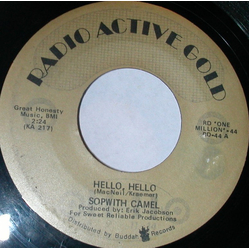 Sopwith Camel Hello Hello / Treadin' Vinyl 7" USED