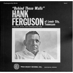 Hank Ferguson (2) Behind These Walls Vinyl LP USED