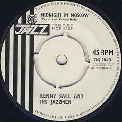 Kenny Ball And His Jazzmen Midnight In Moscow Vinyl 7" USED
