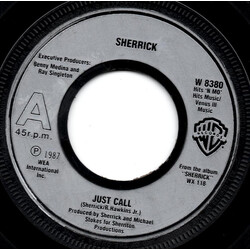 Sherrick Just Call USED VINYL 7INCH 45 RPM