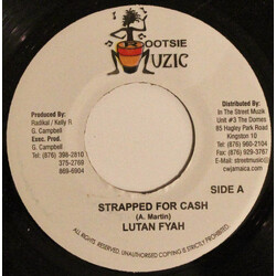 Lutan Fyah / Radikal (5) Strapped For Cash / Gunz USED VINYL 7INCH 45 RPM