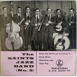 The Saints Jazz Band (2) No. 2 USED VINYL 7INCH 45 RPM EP MONO