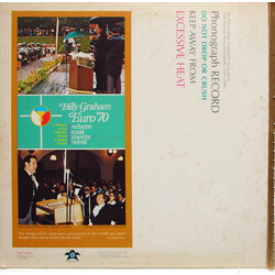 Billy Graham (2) Euro '70: Where East Meets West Vinyl LP USED