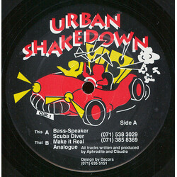 Urban Shakedown Bass-Speaker USED VINYL 12INCH 33 S RPM