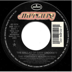 The Kentucky Headhunters The Ballad Of Davy Crockett / Smooth USED VINYL 7INCH 45 RPM