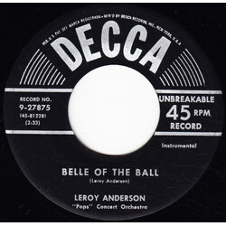 Leroy Anderson And His "Pops" Concert Orchestra Belle Of The Ball / Blue Tango USED VINYL 7INCH 45 RPM
