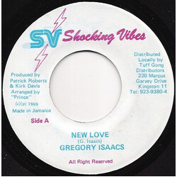 Gregory Isaacs New Love USED VINYL 7INCH 45 RPM