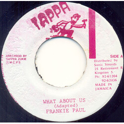 Frankie Paul What About Us USED VINYL 7INCH