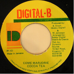 Cocoa Tea Come Marjorie USED VINYL 7INCH 45 RPM