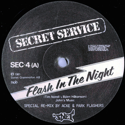 Secret Service Flash In The Night Vinyl 12" USED