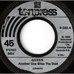 Queen Another One Bites The Dust USED VINYL 7INCH 45 RPM SINGLE STEREO