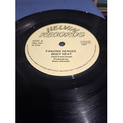 Fanzine Heroes Body Heat Vinyl 7" USED