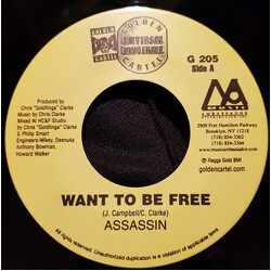 Assassin Want To Be Free USED VINYL 7INCH 45 RPM