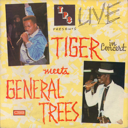 Tiger / General Trees In Concert Vinyl LP USED