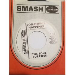 The Soul Purpose (3) Ticket For Tomorrow / Something's Happening Vinyl 7" USED