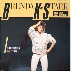 Brenda K. Starr Suspicion USED VINYL 12INCH 45 RPM MAXI-SINGLE