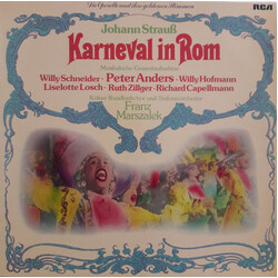 Johann Strauss Jr. Karneval In Rom - Musikalische Gesamtaufnahme Vinyl LP USED