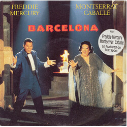 Freddie Mercury / Montserrat Caballé Barcelona USED VINYL 7INCH 45 RPM SINGLE REISSUE