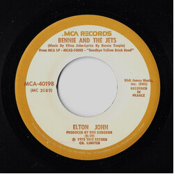 Elton John Bennie And The Jets USED VINYL 7INCH 45 RPM SINGLE REISSUE