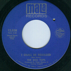 Box Tops I Shall Be Released / I Must Be The Devil Vinyl 7" USED