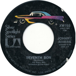 Johnny Rivers Seventh Son / Midnight Special USED VINYL 7INCH 45 RPM