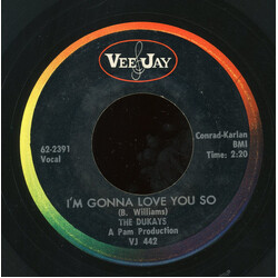 The Dukays I'm Gonna Love You So / Please Help USED VINYL 7INCH 45 RPM