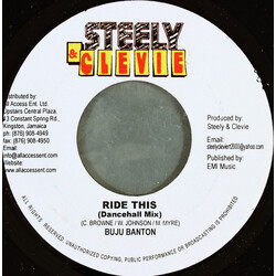 Buju Banton Ride This USED VINYL 7INCH 45 RPM