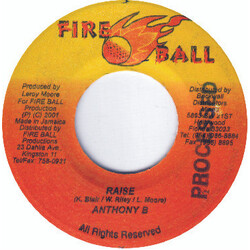 Anthony B Raise USED VINYL 7INCH 45 RPM