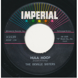 The Deville Sisters Hula Hoop / Deep In Love Vinyl 7" USED
