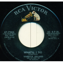 Varetta Dillard What'll I Do / Just Multiply Vinyl 7" USED