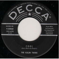 Kalin Twins Cool USED VINYL 7INCH 45 RPM SINGLE