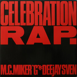 MC Miker G. & DJ Sven Celebration Rap. USED VINYL 12INCH 45 RPM
