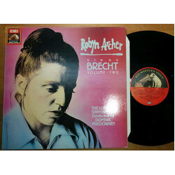 Robyn Archer / London Sinfonietta / Dominic Muldowney Robyn Archer Sings Brecht Volume Two Vinyl LP USED