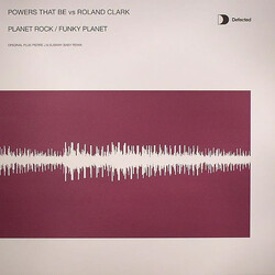 Powers That Be / Roland Clark Planet Rock / Funky Planet USED VINYL 12INCH 33 S RPM