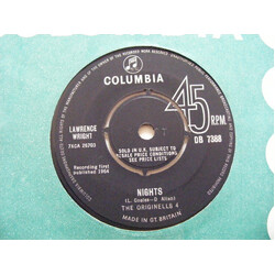 The Originells 4 Nights / I Can Make You Mine USED VINYL 7INCH 45 RPM SINGLE