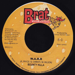 Bounty Killer W.A.R.R USED VINYL 7INCH 45 RPM