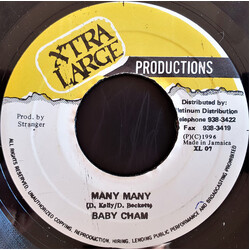 Baby Cham Many Many USED VINYL 7INCH 45 RPM