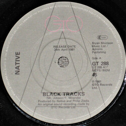 Native (9) Black Tracks USED VINYL 7INCH 45 RPM PROMO