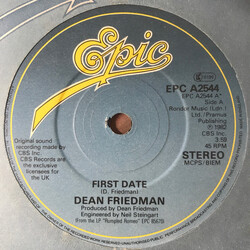 Dean Friedman First Date USED VINYL 7INCH