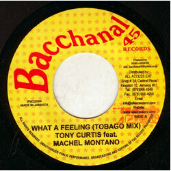 Tony Curtis / Machel Montano What A Feeling USED VINYL 7INCH 45 RPM