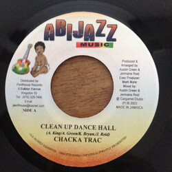 Chacka Trac Clean Up Dance Hall USED VINYL 7INCH 45 RPM
