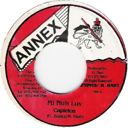 Capleton Mi Nuh Luv USED VINYL 7INCH 45 RPM