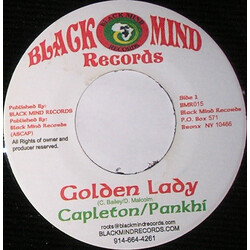 Capleton / Pankhi Golden Lady / Moving Up USED VINYL 7INCH 45 RPM STEREO