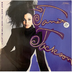 Janet Jackson What Have You Done For Me Lately VINYL 12" USED