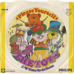 The Tots Please Yourself B/W Time To Go Home Vinyl 7" USED
