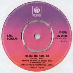Carl Douglas Dance The Kung Fu Vinyl 7" USED