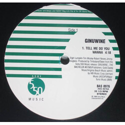Ginuwine Tell Me Do U Wanna USED VINYL 12INCH