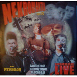 Nekromantix Undead 'N' Live Vinyl LP USED